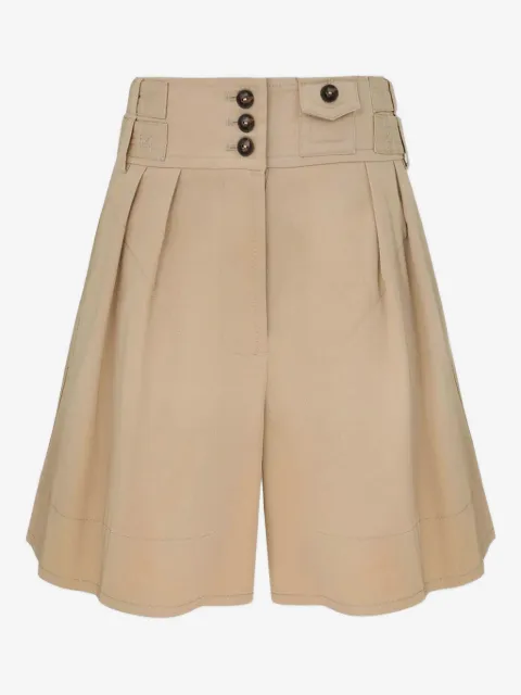ZIMMERMANN Rebellion Shorts mit Falten