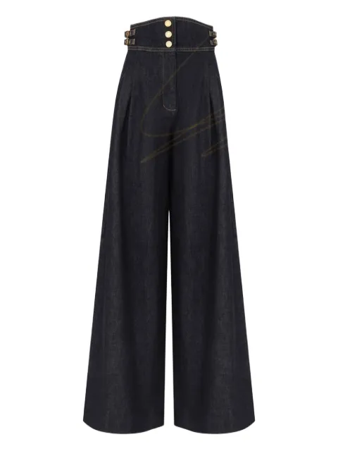 ZIMMERMANN high-waist rebellion flared jeans