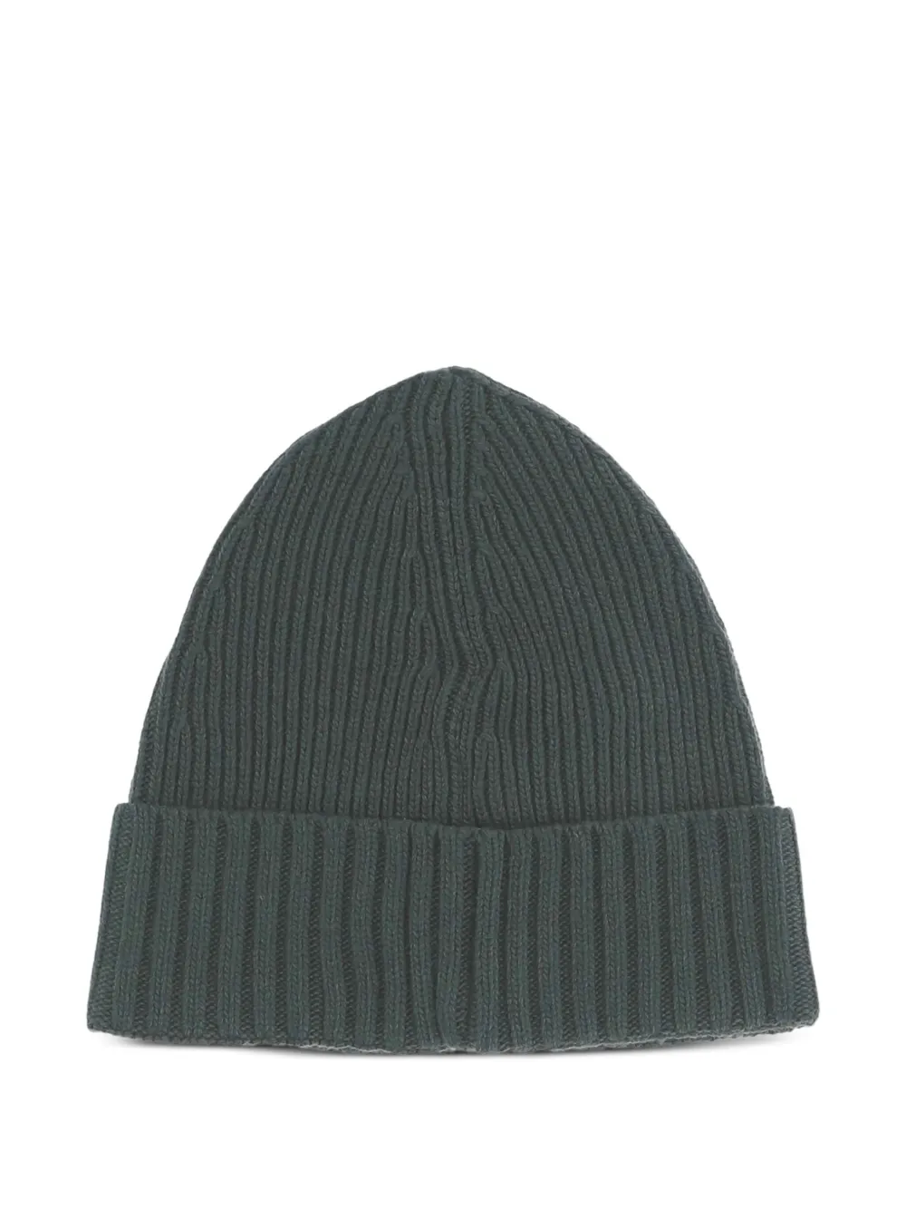Stone Island Junior logo-patch ribbed beanie | Boys knitted hats | Image 2