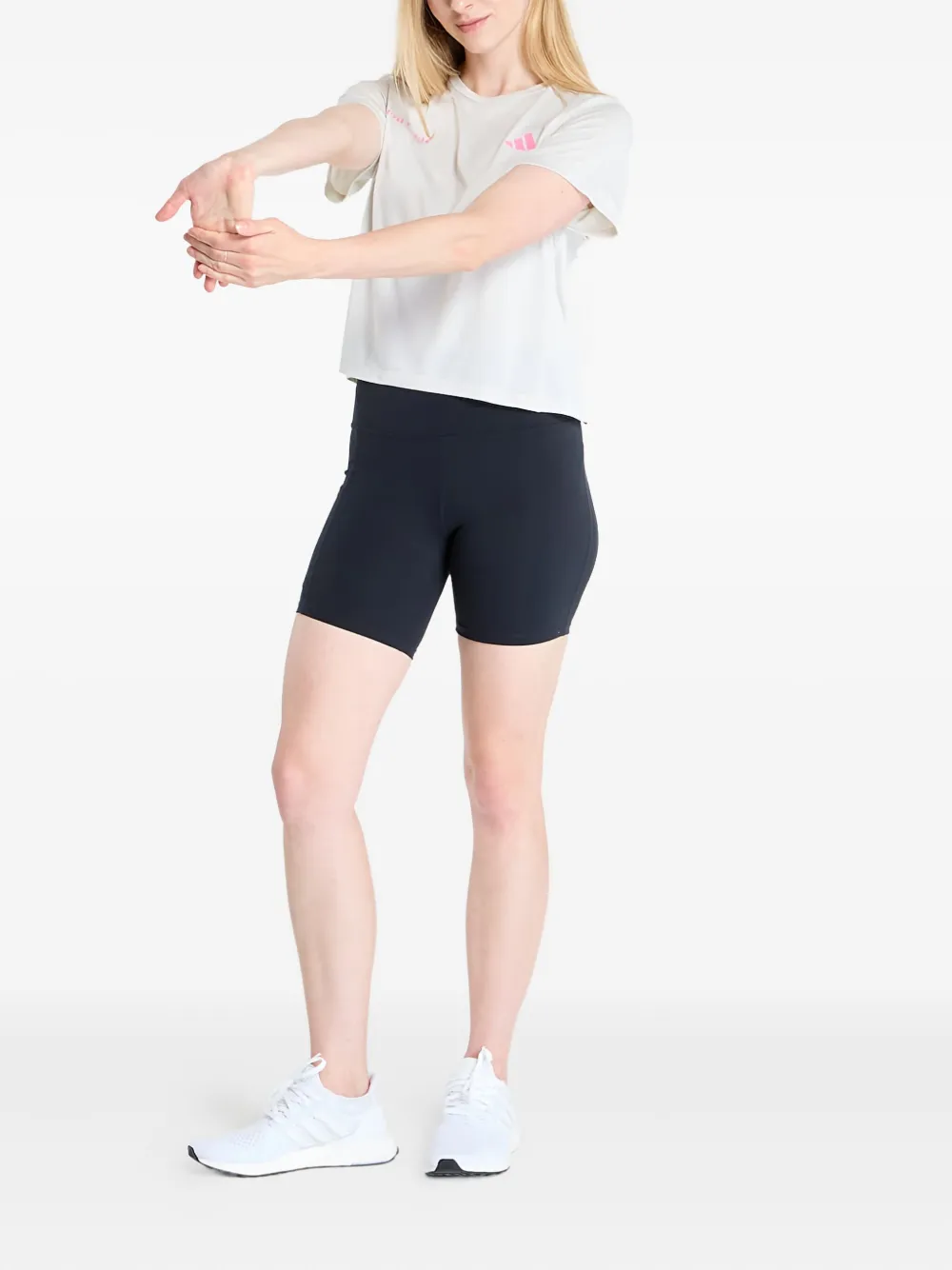 Adidas Originals Own The Run T-shirt In White