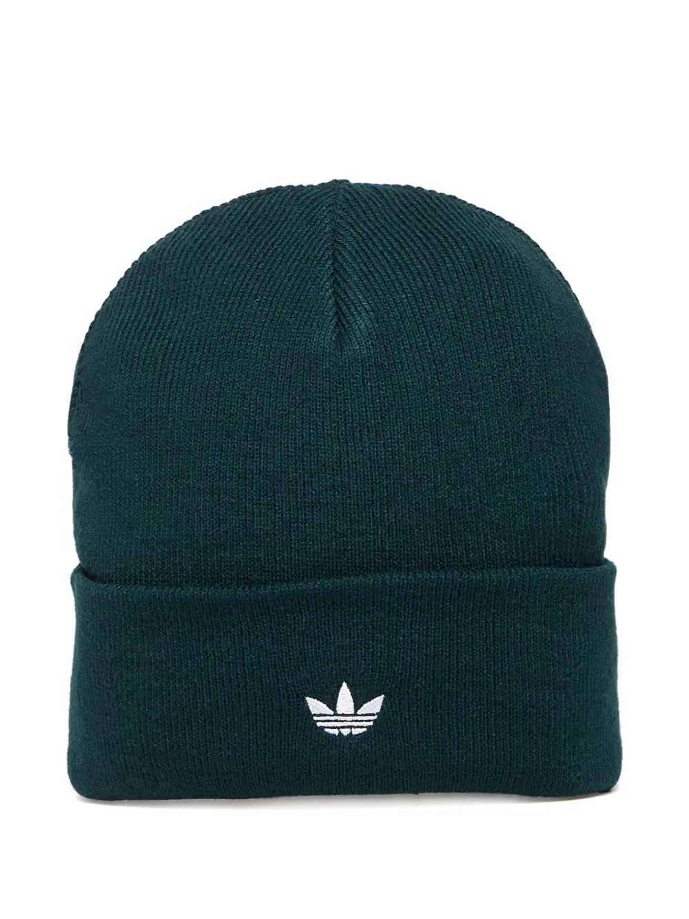 Adidas Originals Adicolor Classic Logo-embroidery Beanie In Green