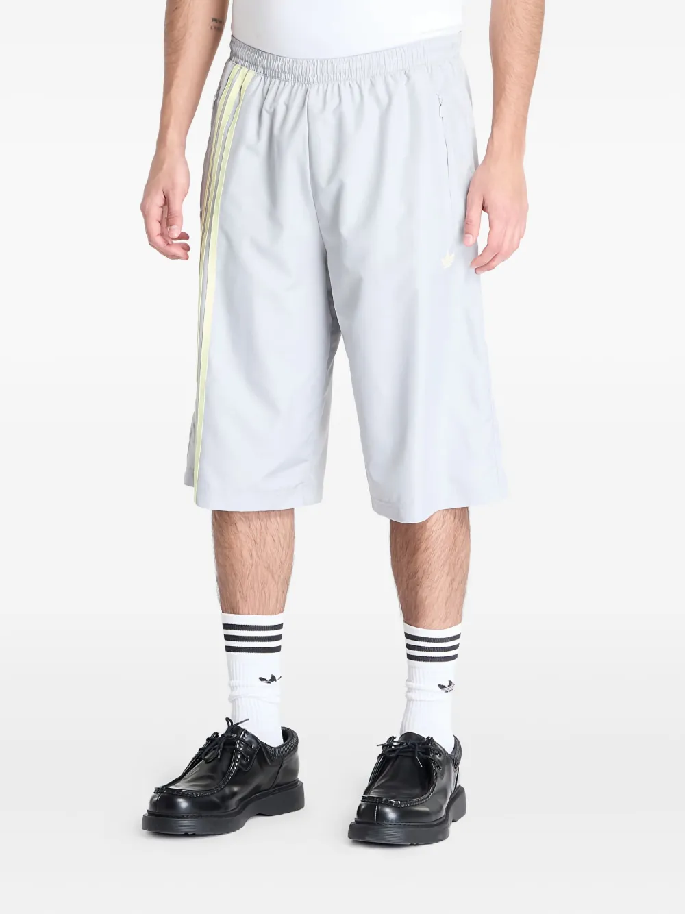 adidas Firebird track shorts | Grey | Image 1
