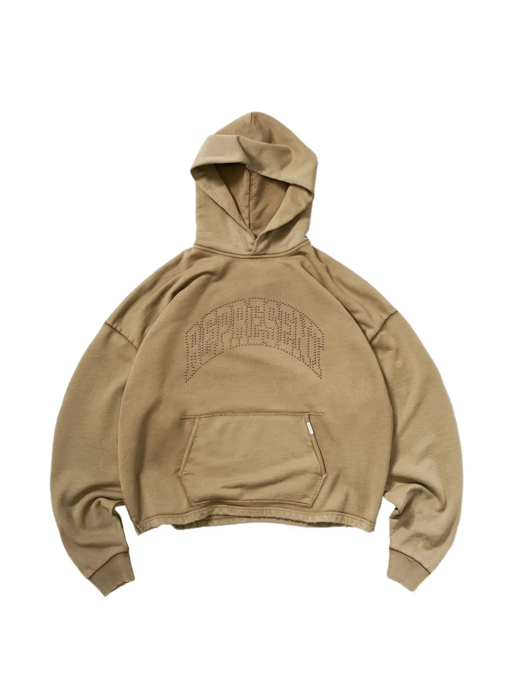 Represent Hoodie met buidelzak en logo Groen