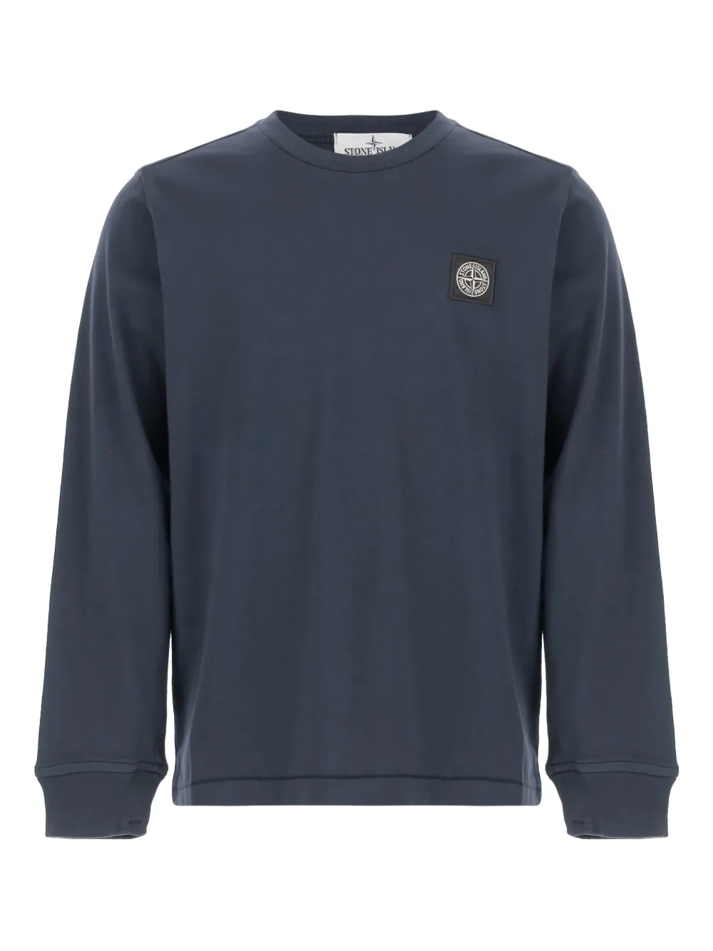 Stone Island Junior T-shirt a maniche lunghe - Blu