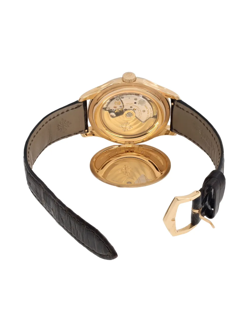 Pre-owned Patek Philippe Calatrava 39mm In Neutral