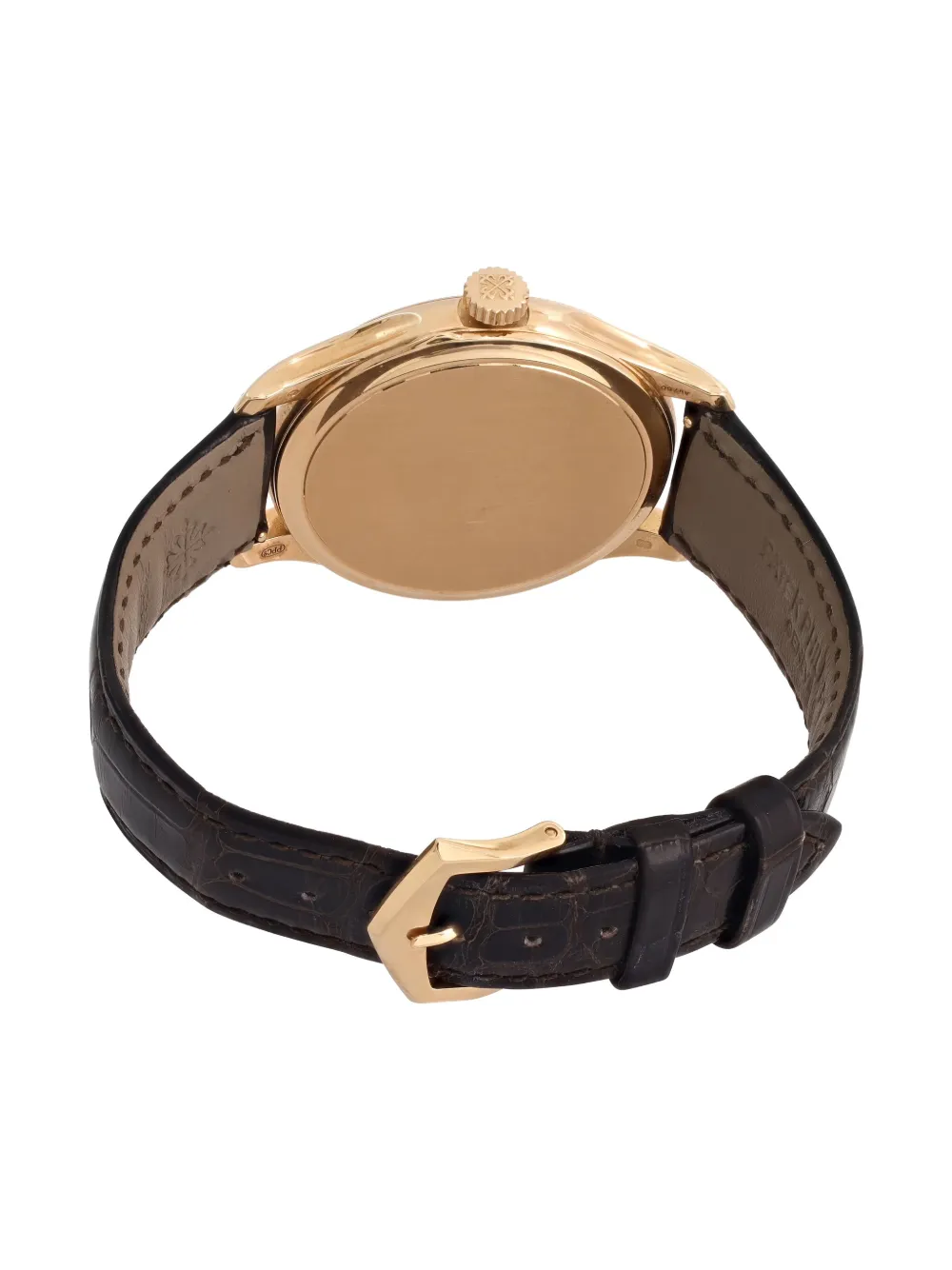 Pre-owned Patek Philippe Calatrava 39mm In Neutral