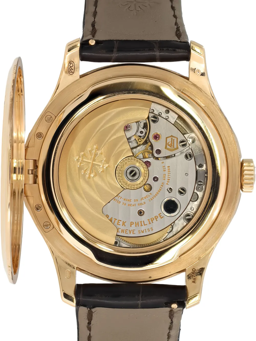 Pre-owned Patek Philippe Calatrava 39mm In Neutral