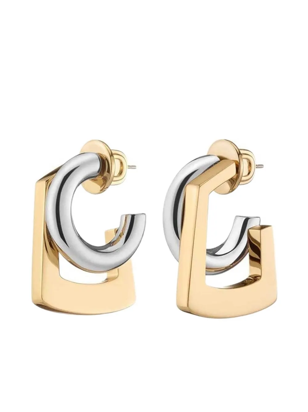Demarson New York Tina Mini Earrings In Gold