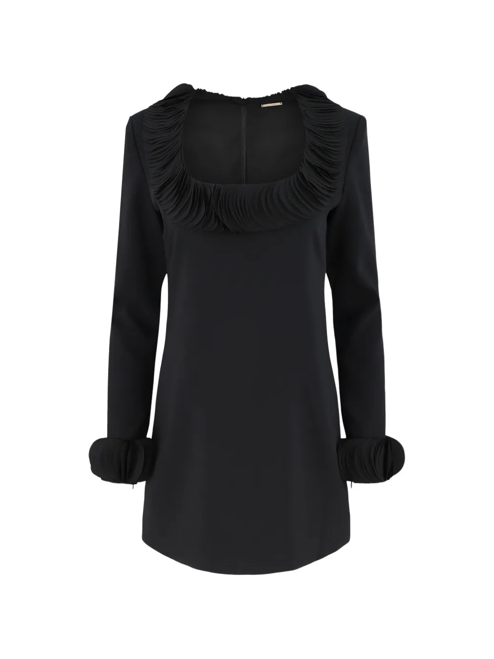 Alexis Tyra ruffled mini dress - Nero