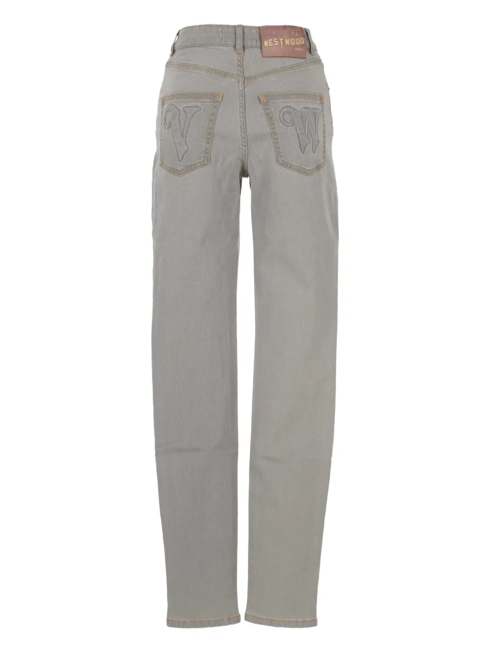 Vivienne Westwood logo-detail jeans - Grijs
