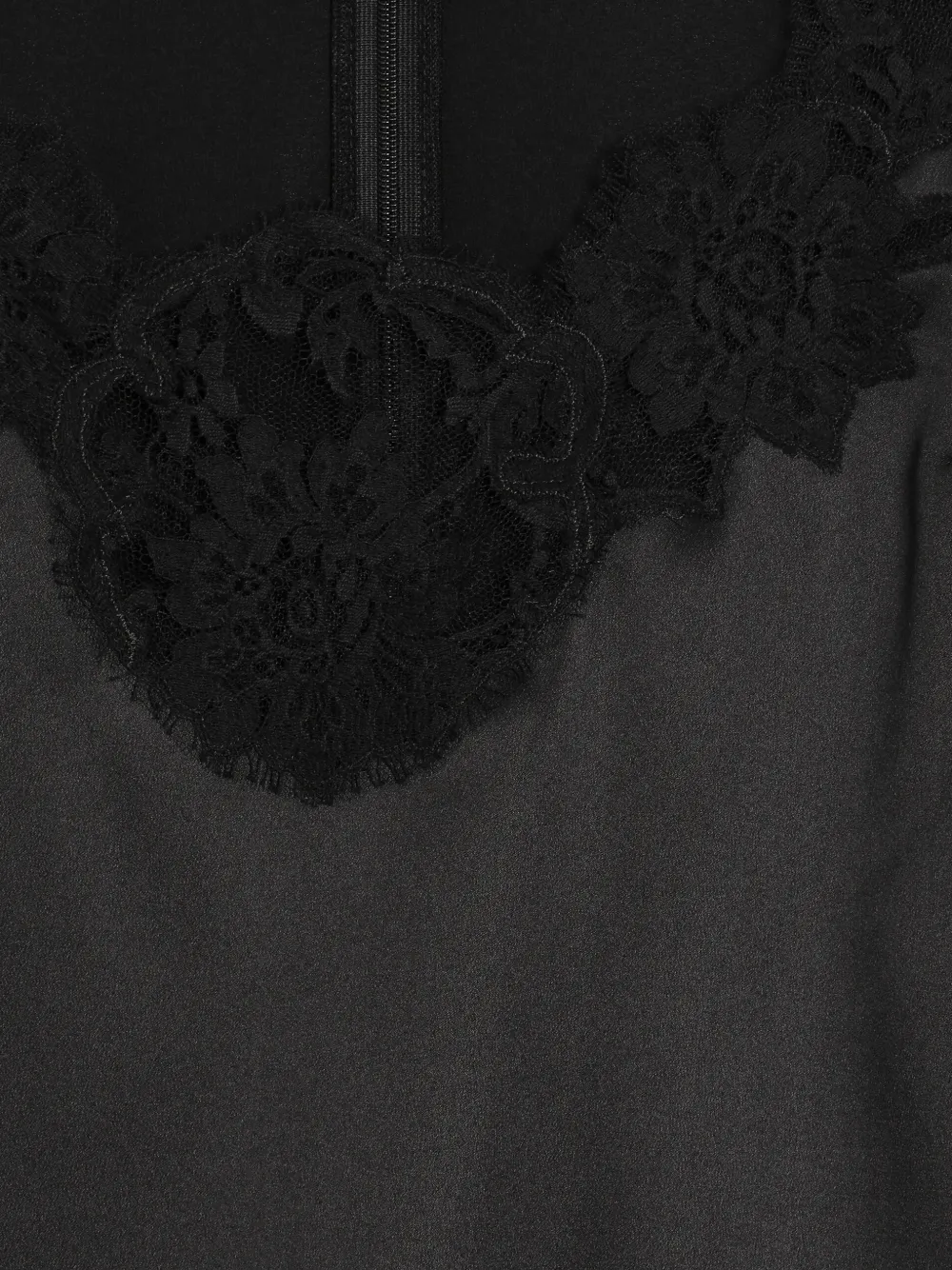 Dolce & Gabbana Top met kant Zwart
