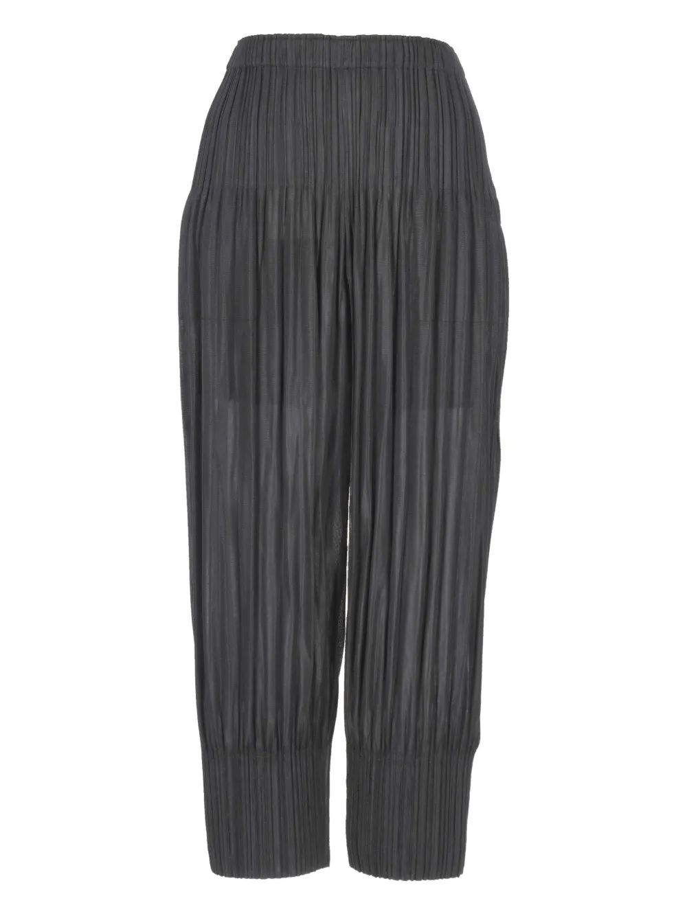 Pleats Please Issey Miyake pleated trousers - Grigio