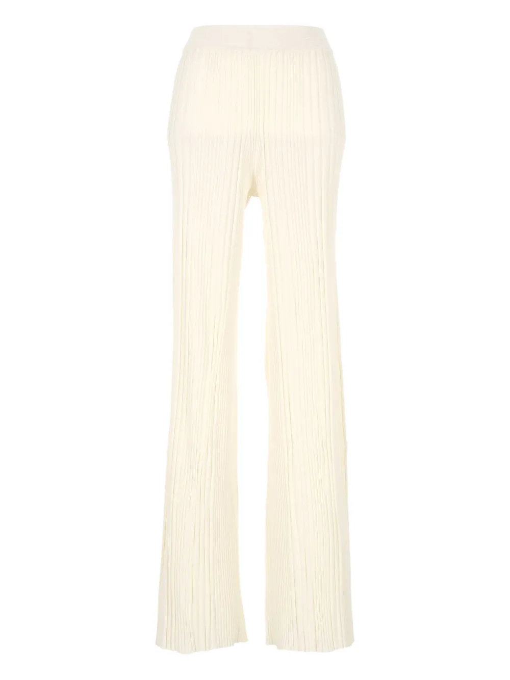 MRZ+pantalon+à+design+plisse+-+Tons+neutres