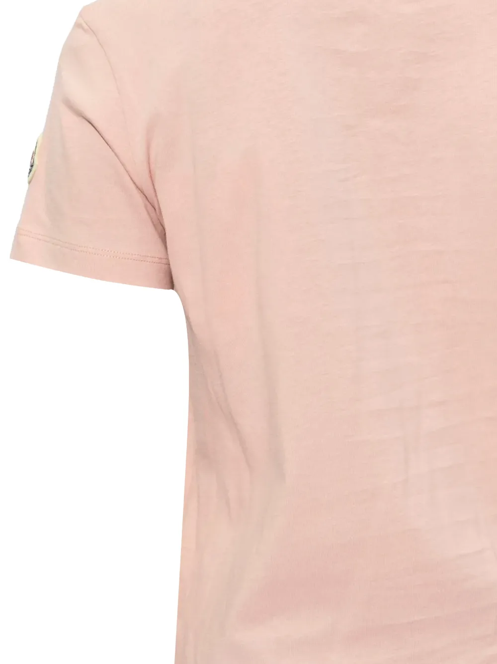 Moncler T-shirt met logopatch Roze
