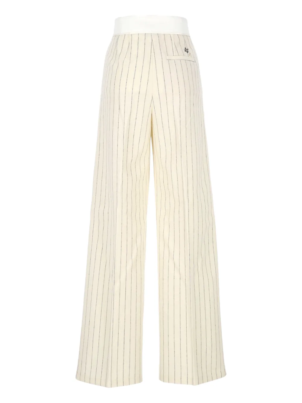 Forte Forte pinstripe trousers - Beige