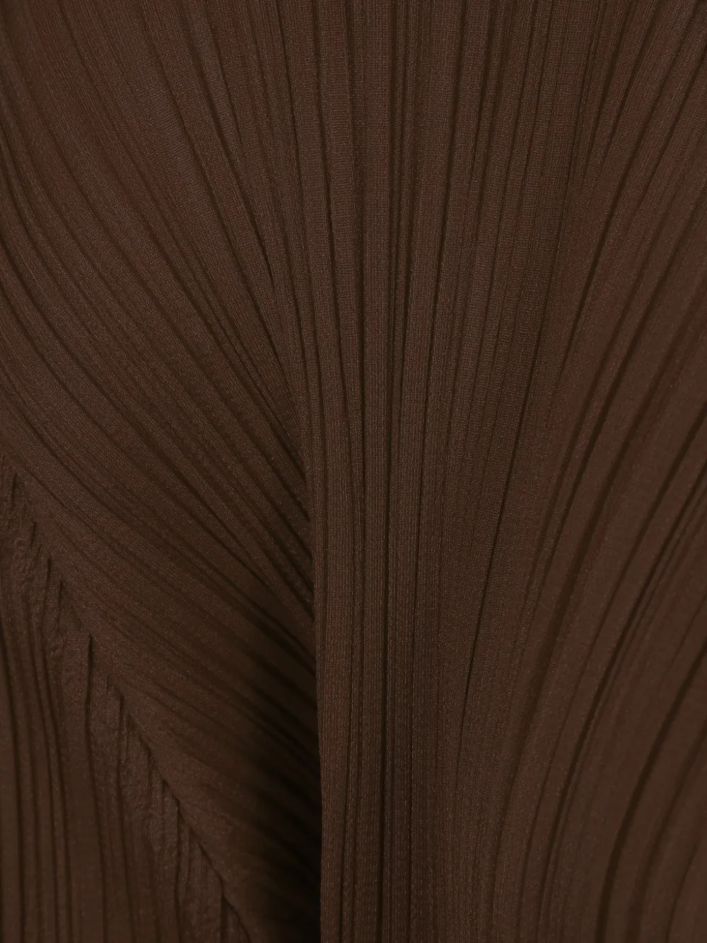 Pleats Please Issey Miyake Top met plooien Bruin