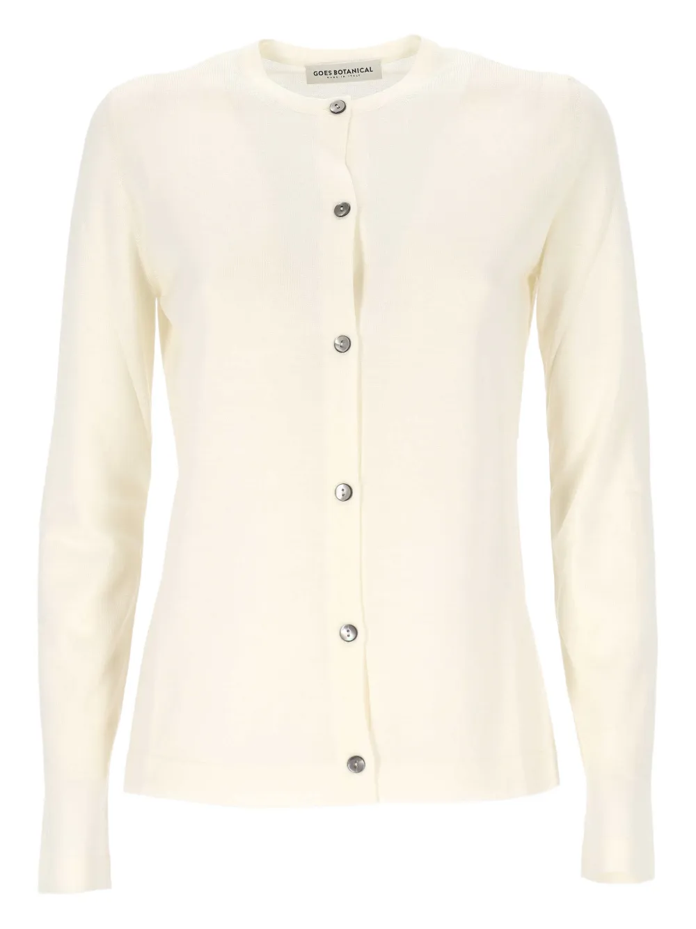 GOES BOTANICAL buttoned cardigan | Neutrals | Image 1