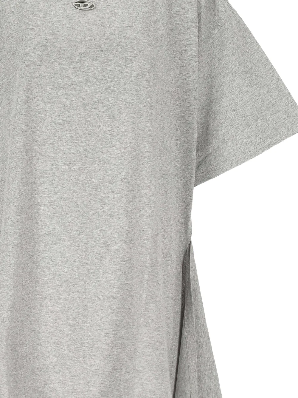 Diesel D-Eivor mini-jurk met gestrikte zijkant Grijs