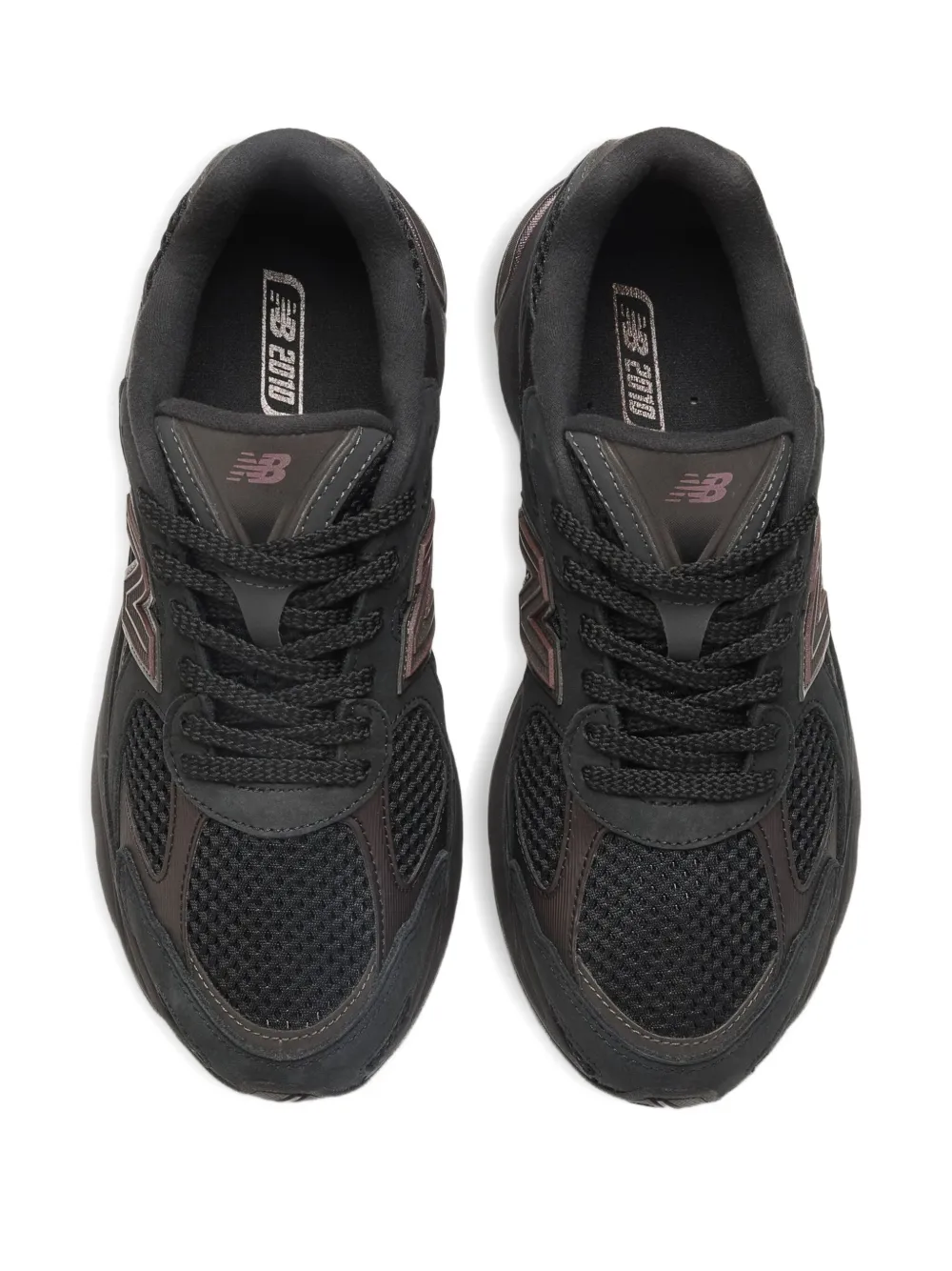 New Balance 2010 sneakers met logopatch Zwart