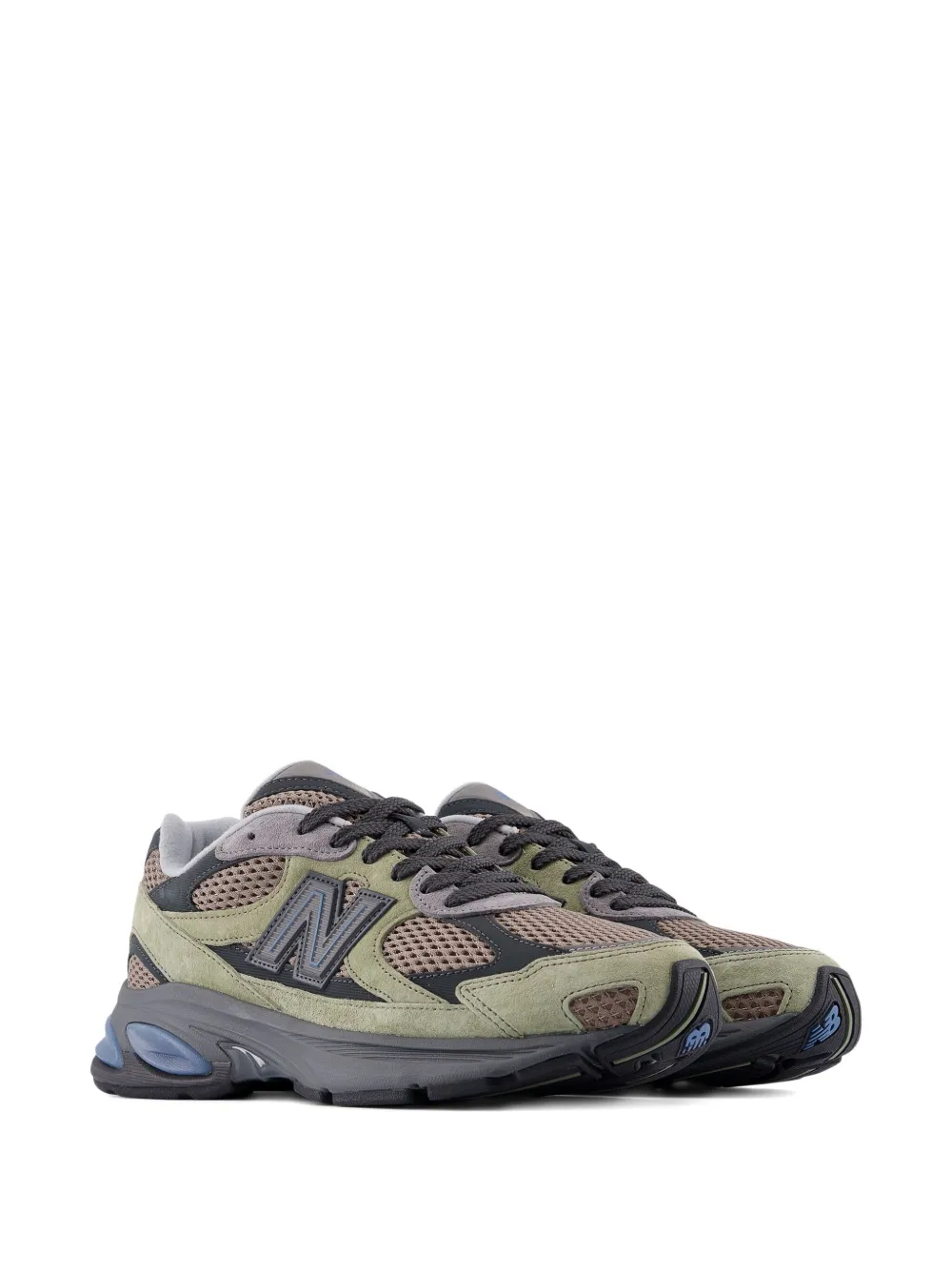 New Balance 2010 sneakers met logopatch Groen