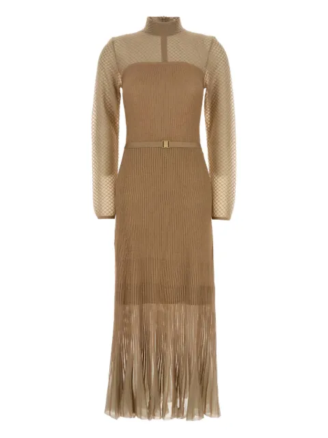 ZIMMERMANN hypnotic two-tone dress