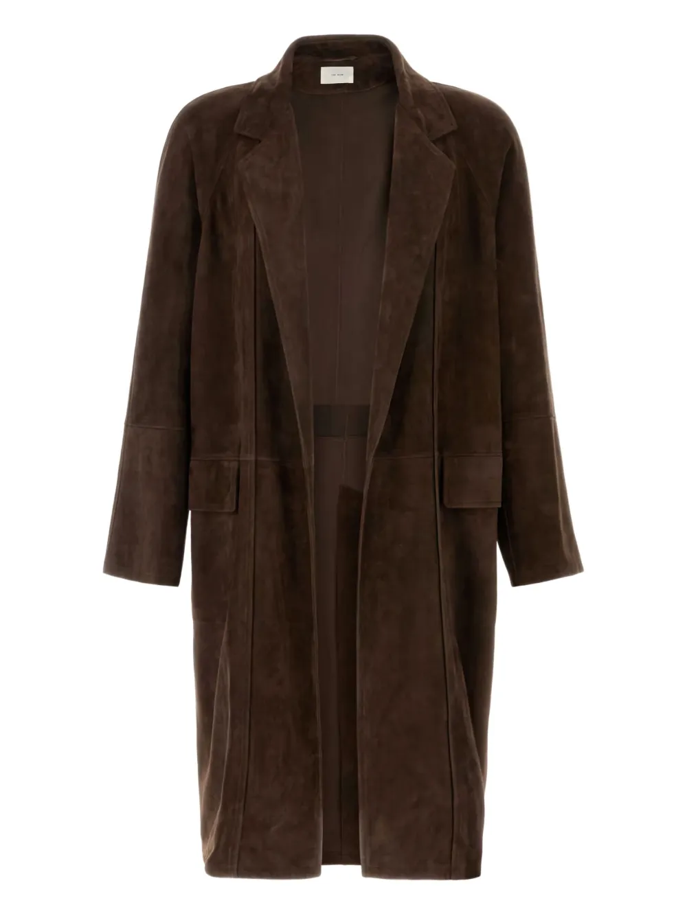The Row  Hanto suede coat | Brown | Image 1