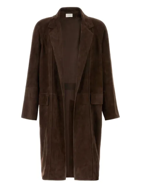 The Row  Hanto suede coat