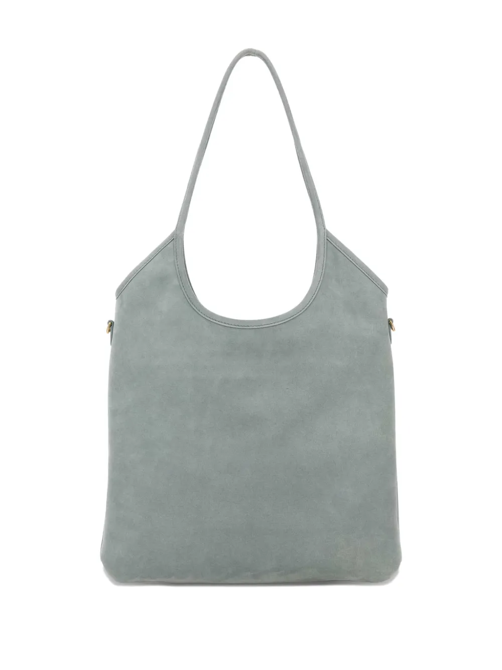 Miu Miu Ivy suède shopper - Grijs