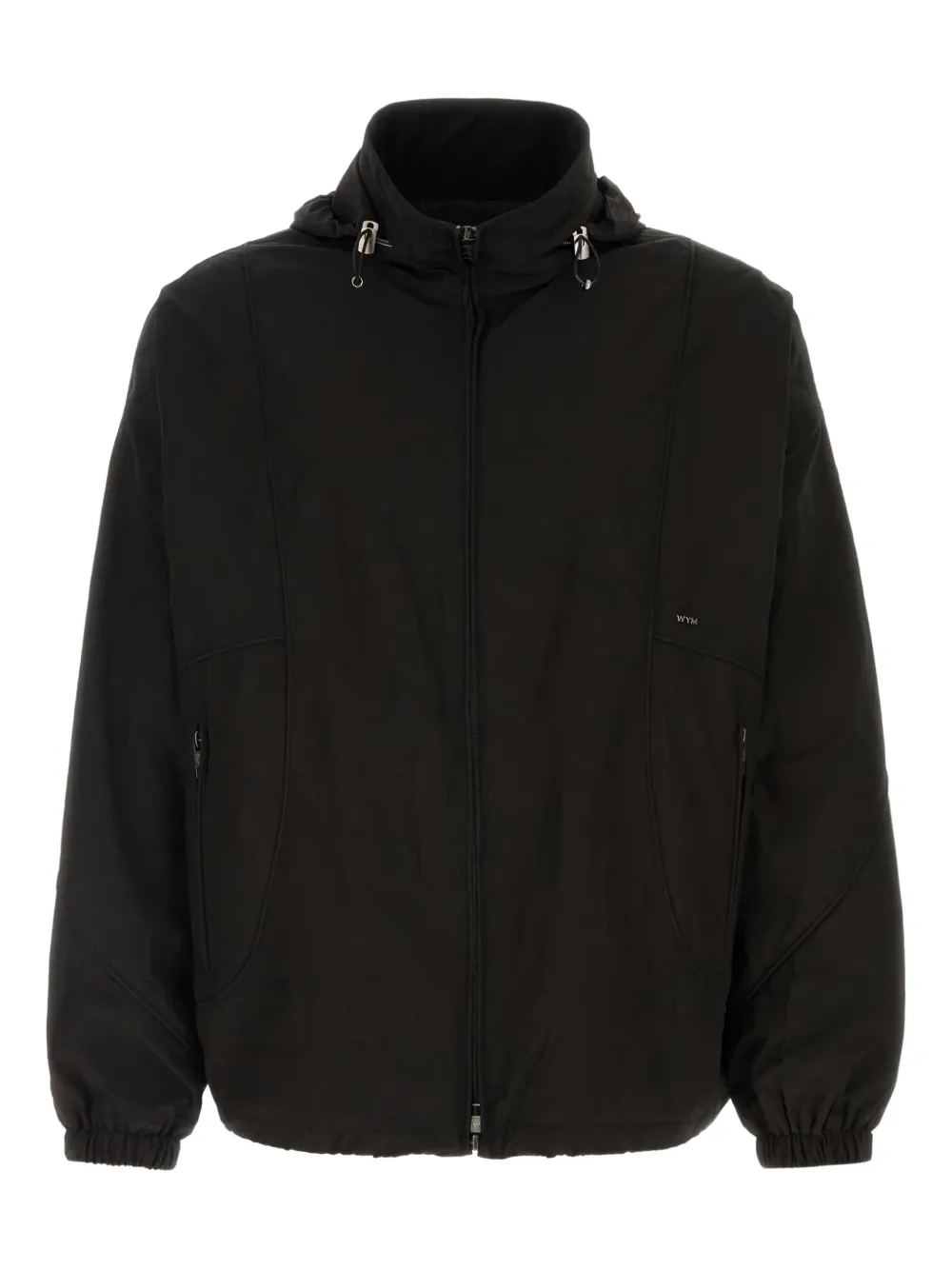 Wooyoungmi hooded windbreaker | Black | Image 1