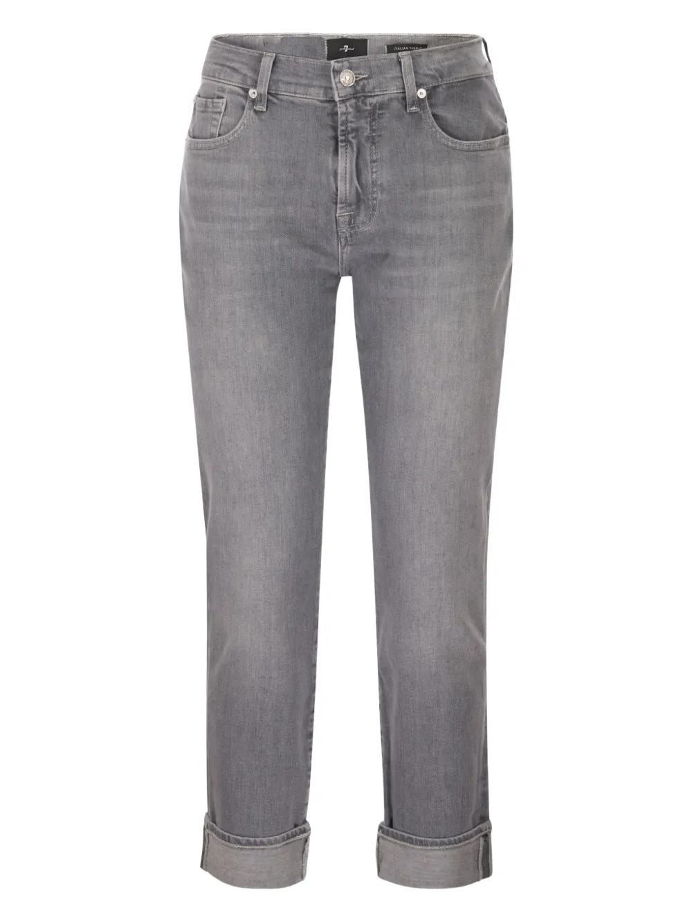 7 For All Mankind Jeans con design a cinque tasche - Grigio