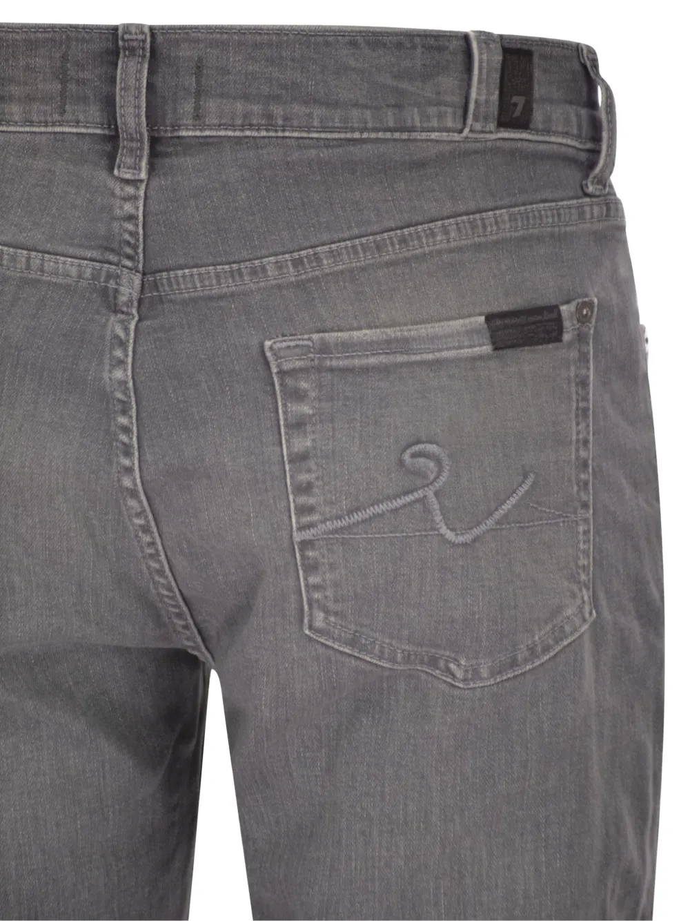 7 For All Mankind Jeans met vijf zakken Grijs