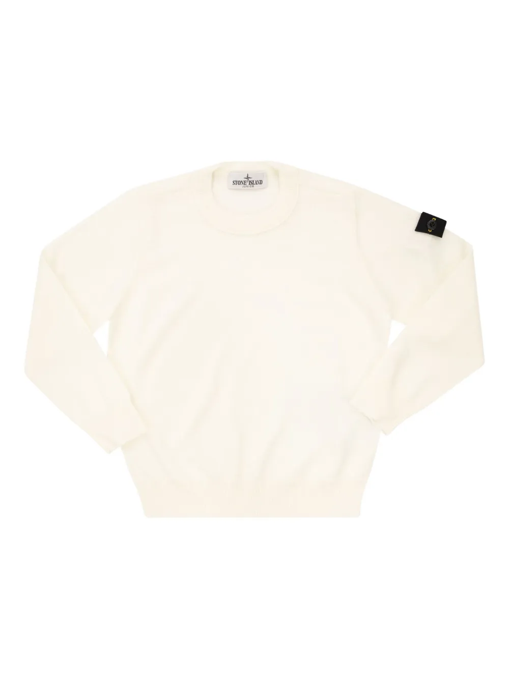Stone Island Junior crew-neck sweater - Toni neutri