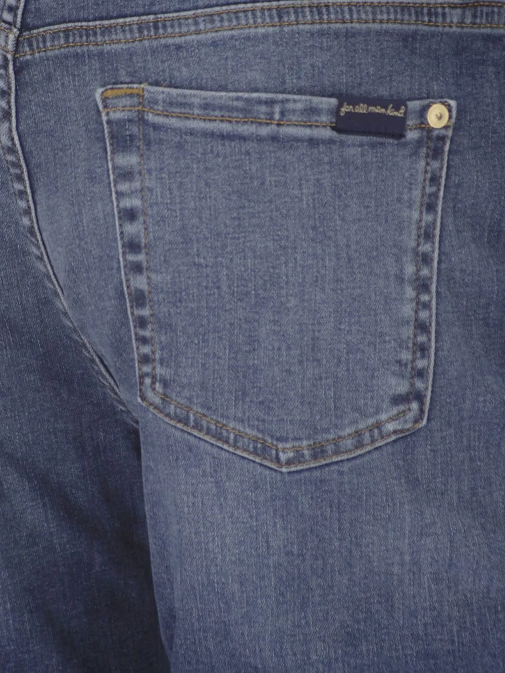 7 For All Mankind Jeans met vijf zakken Blauw