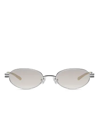 GENTLE MONSTER LOLOS サングラス Gentle Monster Lolos 02 (BR) round-frame Sunglasses | Silver