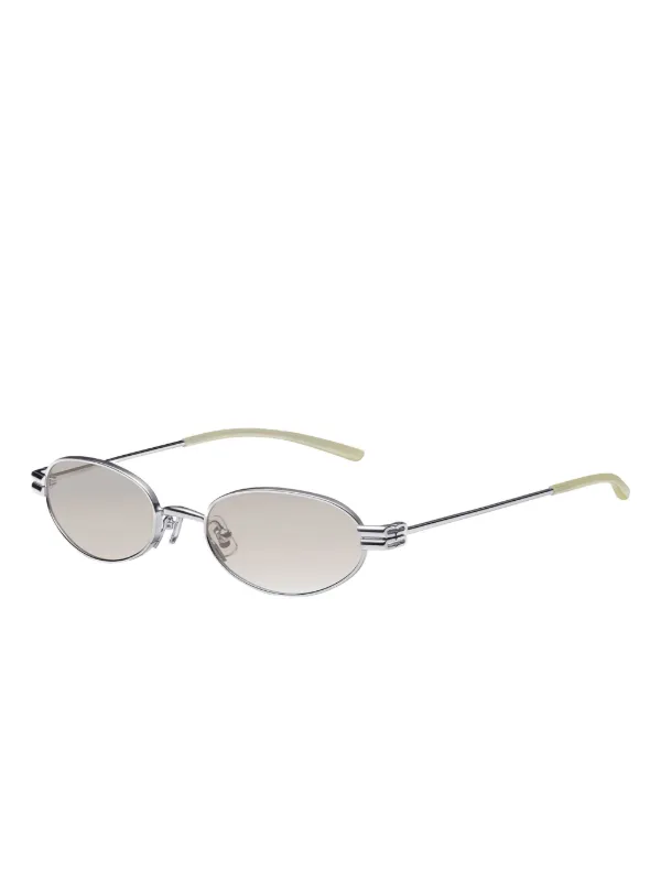 Gentle Monster Lolos 02 (BR) round-frame Sunglasses | Silver