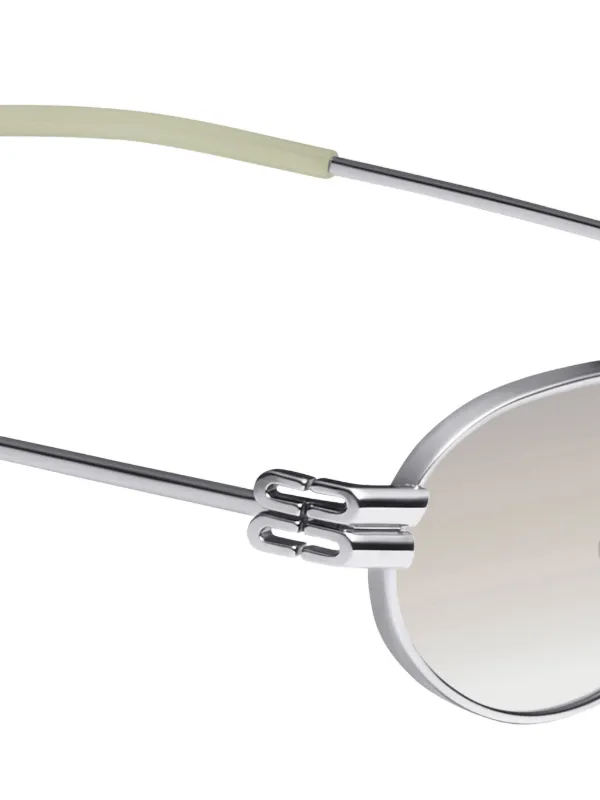 Gentle Monster Lolos 02 (BR) round-frame Sunglasses | Silver