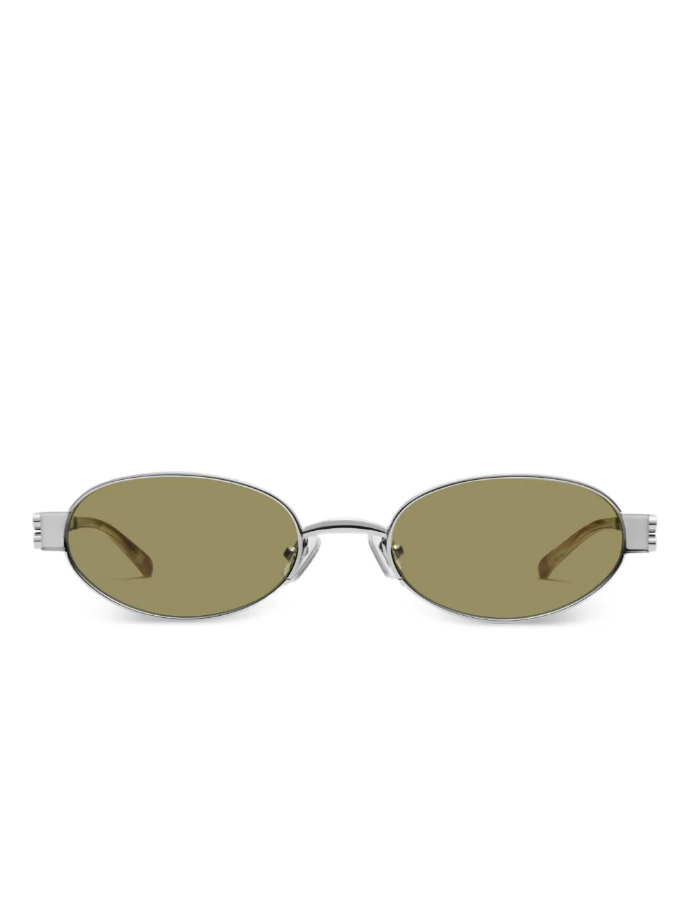 Gentle Monster Occhiali da sole Cali 02 (BR) ovali - Argento