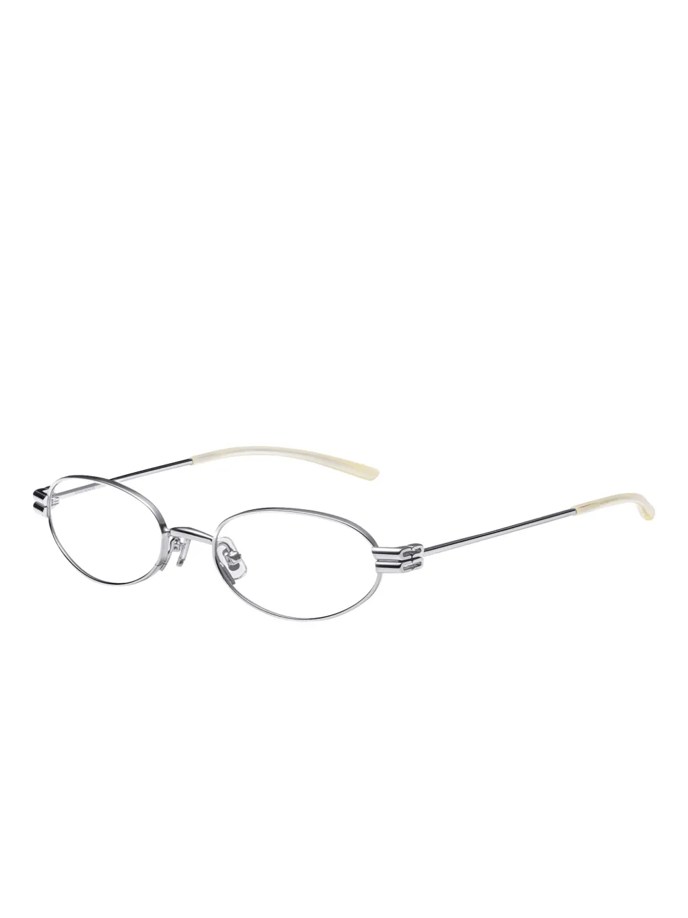  Gentle Monster Lolos 02 Round-frame Glasses - Silver 