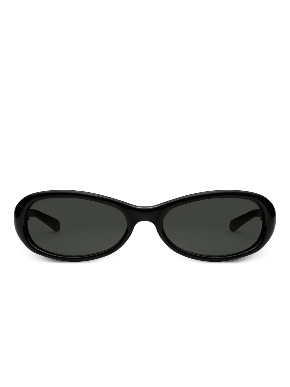 Gentle Monster Groovy 01 zonnebril met ovalen montuur - Zwart