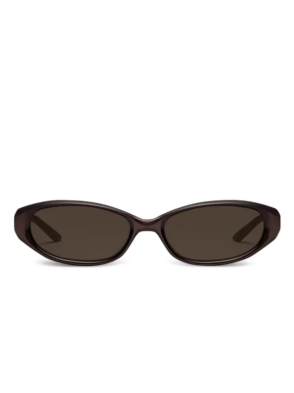 Gentle Monster Monica R11 cat-eye Frame Sunglasses | Brown | FARFETCH