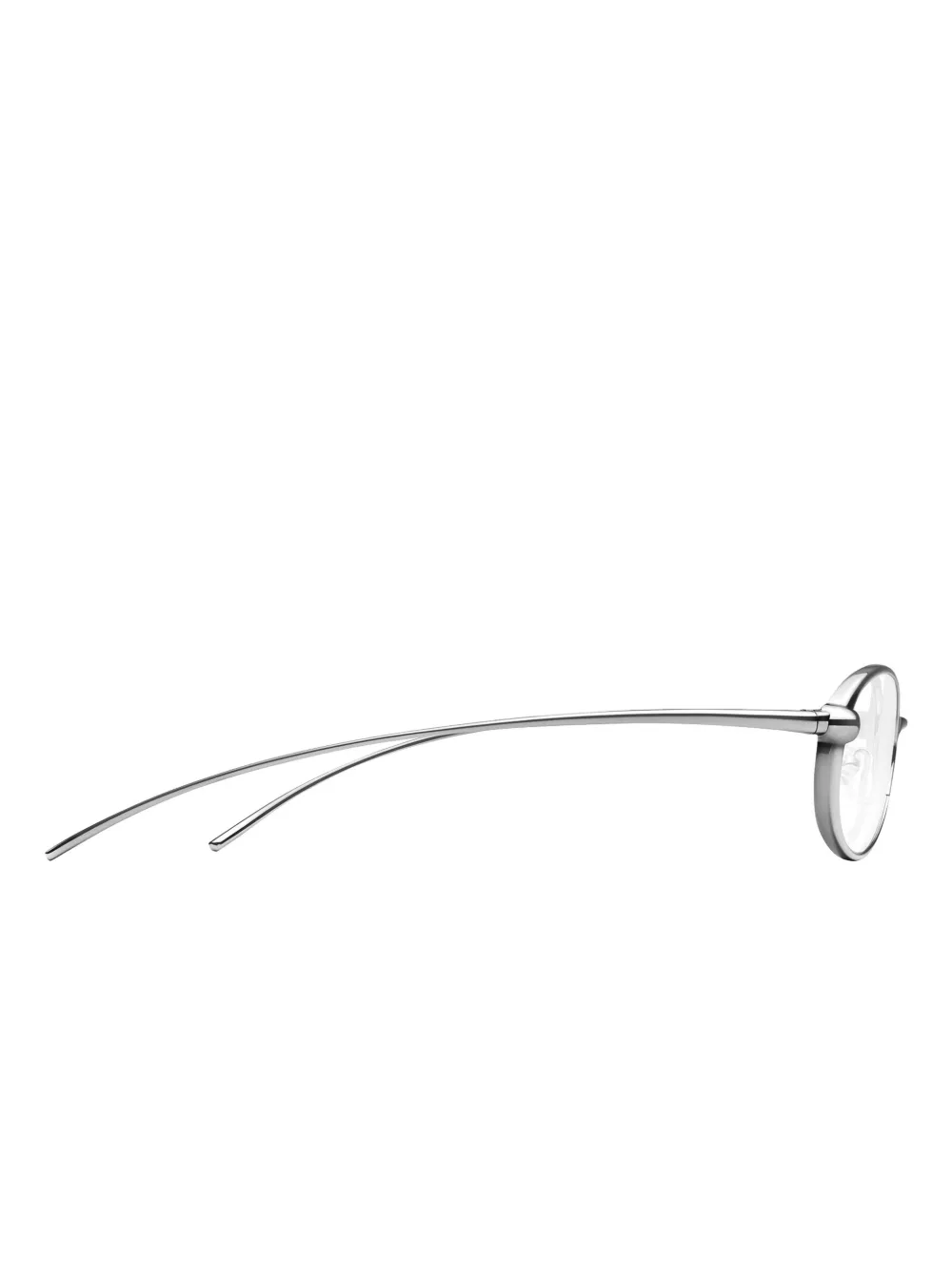 Gentle Monster Boba 02 bril met rond montuur Zilver