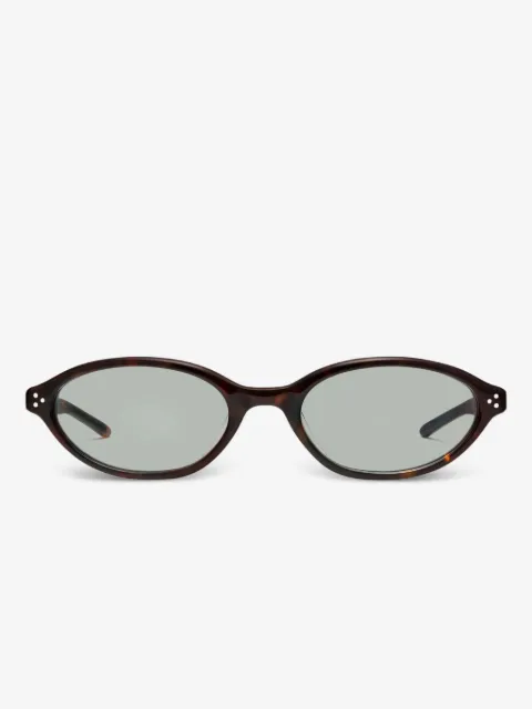 Gentle Monster La Cha T1 oval-frame sunglasses