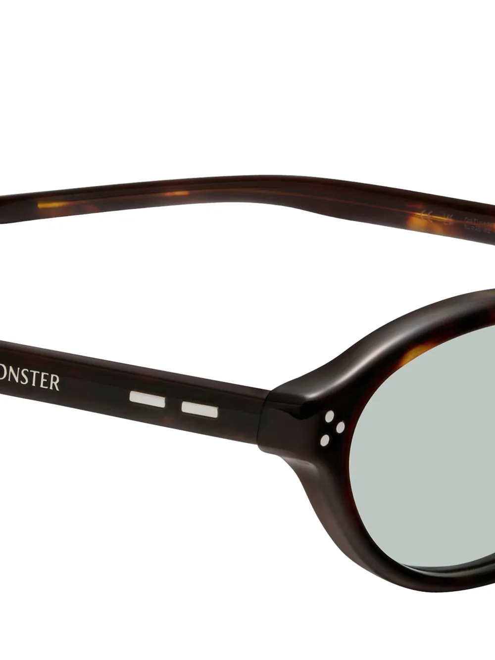 Gentle Monster La Cha T1 zonnebril met ovalen montuur Bruin