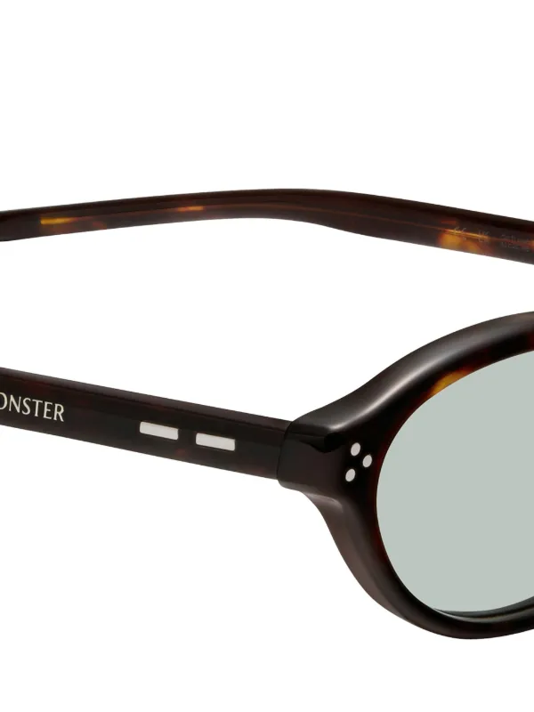 Gentle Monster La Cha T1 oval-frame Sunglasses | Brown | FARFETCH