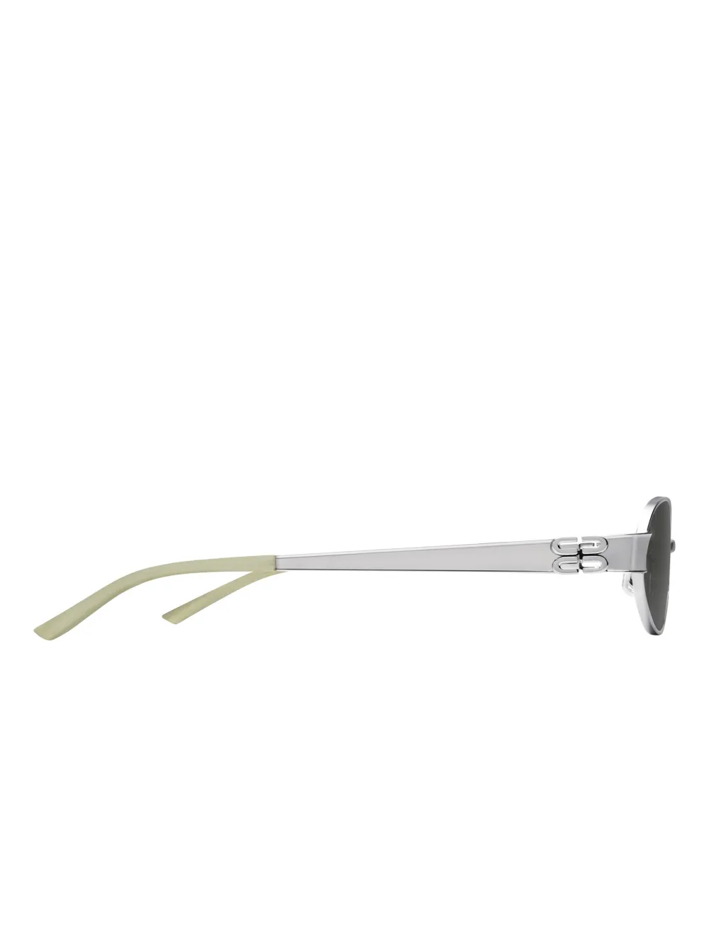 Gentle Monster Cali 02 Oval-frame Sunglasses - Silver 