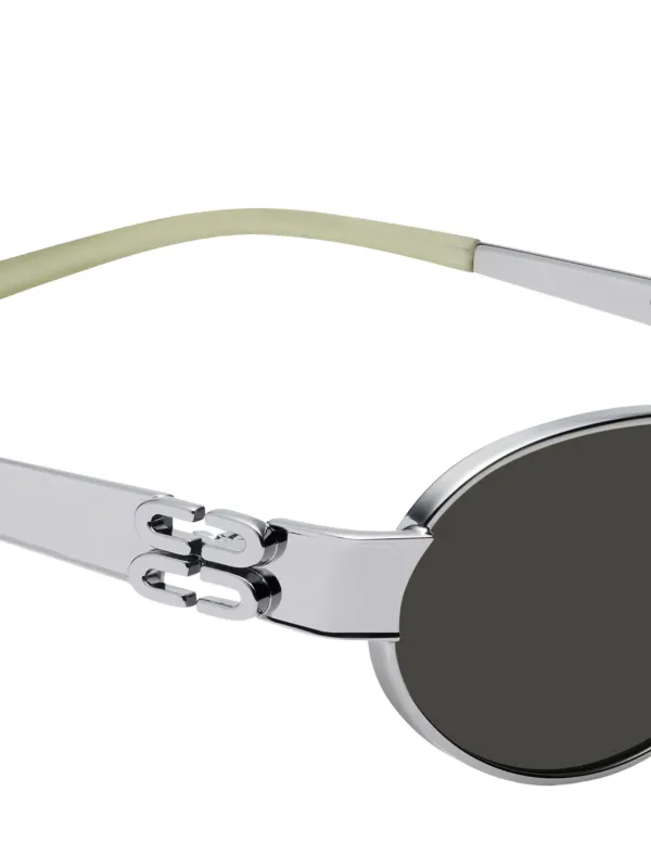 Gentle Monster Cali 02 oval-frame Sunglasses | Silver | FARFETCH