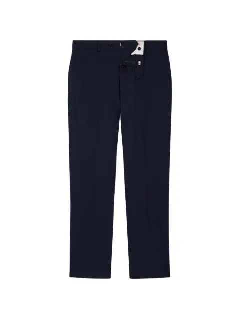 FURSAC pressed-crease tailored trousers