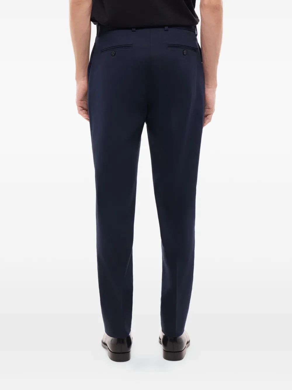 FURSAC Geplooide pantalon Blauw