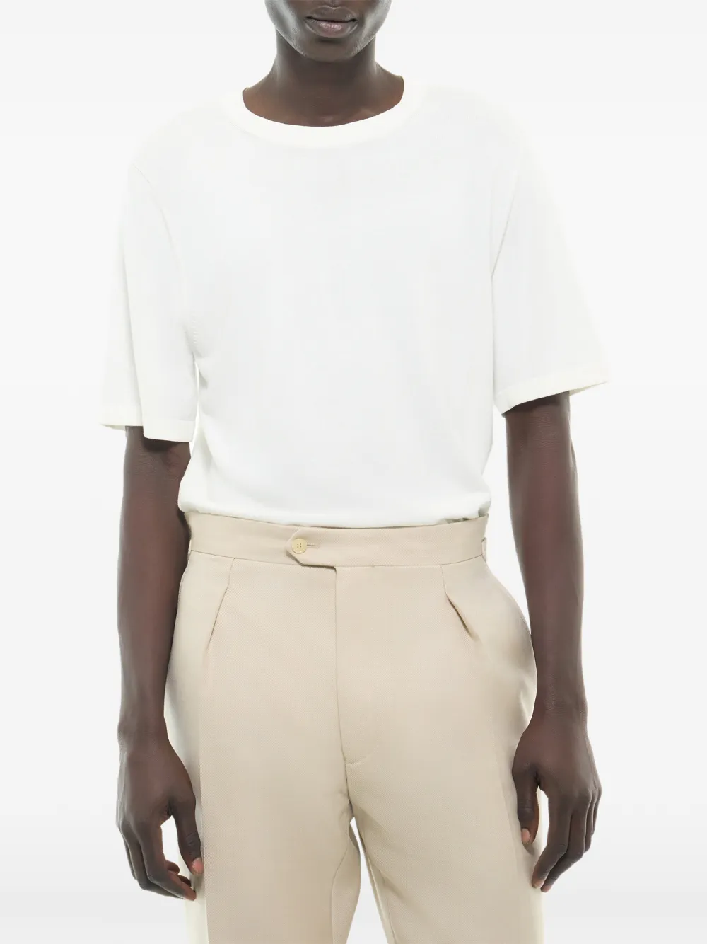 FURSAC T-shirt met ronde hals Wit