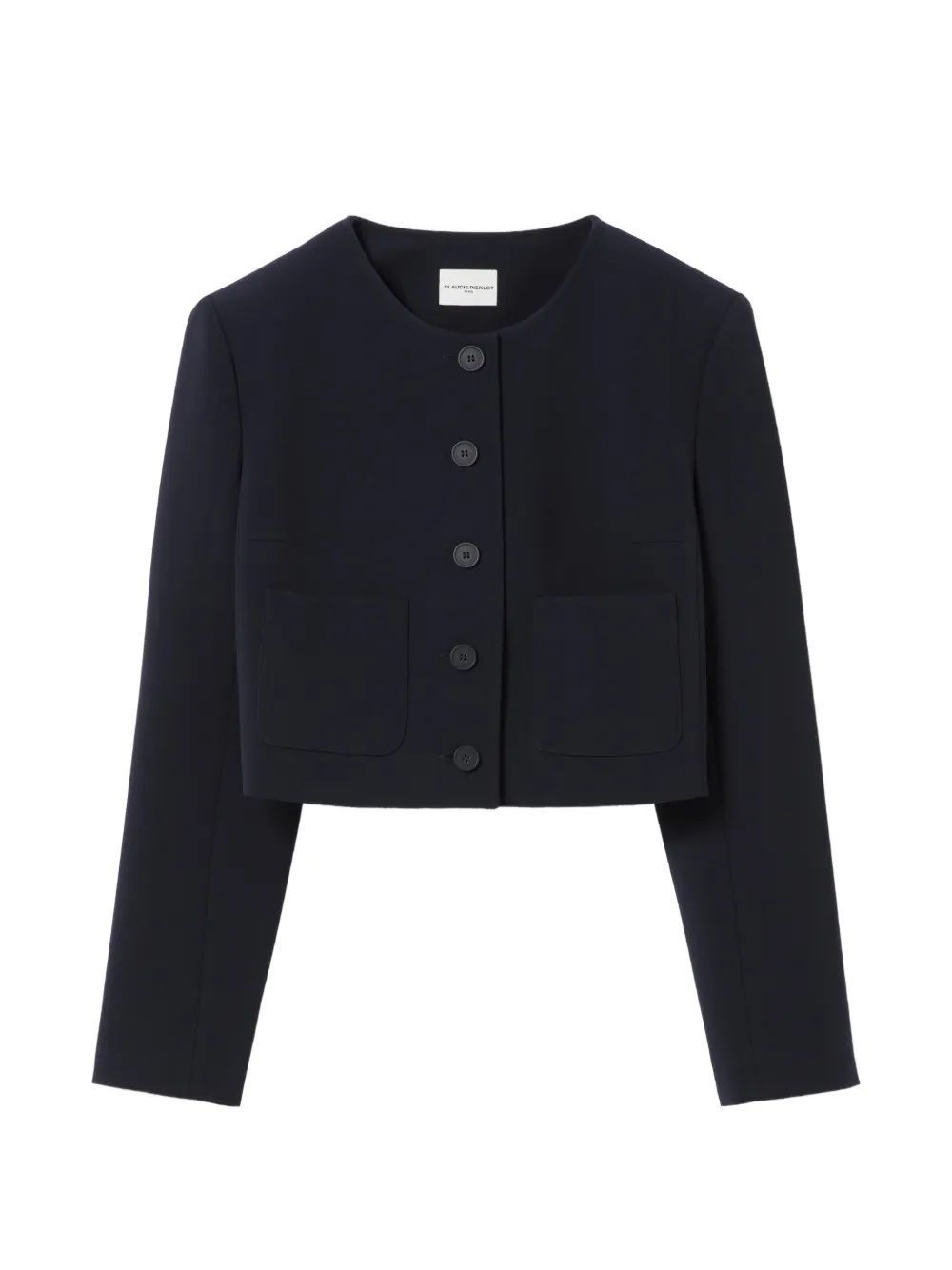 Claudie Pierlot button patch-pocket jacket - Blu